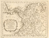 'Carte des Provinces de Tierra Firme, Darien…' Panama Colombia. BELLIN 1756 map