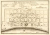 'Plan de la Nouvelle Orléans'. Antique city plan of New Orleans. BELLIN 1757 map