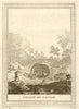 'Chasse du Castor'. Hunting beavers. Lodge. Bows & arrows. North America 1759