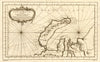 Mer Glaciale contenant la Nouvelle Zemle & le Païs des Samoiedes BELLIN 1759 map