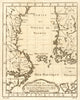 'Carte du Golphe de Bothnie'. Gulf of Bothnia. Sweden Finland. BELLIN 1759 map