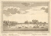 'Vue du Château de Batavia'. Castle. Dutch East Indies. Jakarta, Indonesia 1761