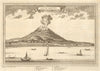 View of Ternate town & Gamalama volcano, Molucca Maluku islands. Indonesia 1761
