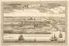 'Vue d'Achem'. View of Kutaraja (Banda Aceh), Sumatra. East Indies 1761 print