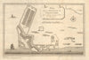 'La Forteresse de Cranganor'. Kodungallur Fortress Kerala India. BELLIN 1761 map