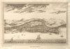 'Vue de Dabul'. View of Dabhol, Ratnagiri district, Maharashtra, India 1761
