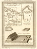 Environs & Temple of Ablaykit, Kazakhstan. Ablakit. BELLIN 1768 old map