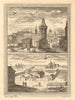 Voivode's Fortress & Prince Menshikov's prison, Beryozovo, Siberia, Russia 1768