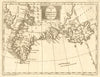 'Carte du Groenland'. Greenland & Iceland. LAURENT/ BELLIN 1770 old map
