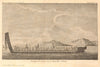 Pirogue de Guerre de la Nouvelle Zélande. Maori Waka war canoe, New Zealand 1789