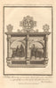 Thomas Lawrence monument, Chelsea Old Church. 2nd Maryland governor 1810 print