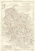 Flandre, Picardie, Artois, Isle de France & Champagne. NE France. BONNE 1789 map
