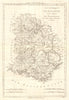 Gouvernement de Dauphiné avec celui de Provence. Rhone Alpes. BONNE 1789 map