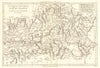 Castille Nouvelle et Royaume de Valence. New Castile. Valencia. BONNE 1789 map