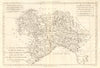 Savoie, Piémont, Montferrat, Genes, Milan & Parme. Genoa NW Italy BONNE 1789 map