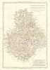 Royaume de Boheme & Marquisat de Lusace. Bohemia Lusatia Czechia. BONNE 1789 map