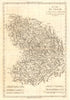 Duché de Silesie et Marquisat de Moravie. Silesia Moravia Poland. BONNE 1789 map