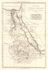 Egypte, Nubie et Abissinie. Egypt, Nubia & Abyssinia. Sudan. BONNE 1790 map