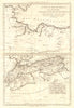 États du Roi de Maroc… d’Alger, Tunis & Tripoli. North Africa. BONNE 1790 map