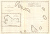Isles du Cap-Verd. Praya. Cape Verde Islands. Praia Harbour. BONNE 1790 map