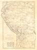 Perou et Pays circonvoisins. Peru, Ecuador, Bolivia & Amazonia. BONNE 1790 map