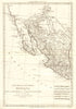 L’ancien et le nouveau Mexique… Mexico & New Mexico. BONNE 1790 old map