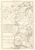 Les Etats Unis de I'Amérique Septentrionale, partie Occidentale. BONNE 1790 map
