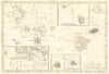 Carte des Isles des Amis. Friendly or Tonga Islands. Tongatapu. BONNE 1790 map