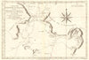 Entrée de Norton & Détroit de Bhering. Bering Strait Norton Sound BONNE 1790 map