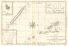 Nouvelles Hébrides & Nouvelle Calédonie. Vanuatu & New Caledonia. BONNE 1790 map