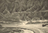 CHILE. Cerros de Purilactis  1932 old vintage print picture
