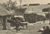 CHILE. Toconao. Aspecto tipico de un patio. Typical patio 1932 old print