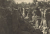 CHILE. Toconao. Huertas 1932 old vintage print picture