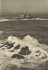 CHILE. La Portada, Antofagasta. Obra de la fuerza destructora del mar 1932
