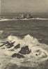 CHILE. La Portada, Antofagasta. Obra de la fuerza destructora del mar 1932