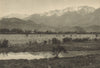 CHILE. Vicuna 1932 old vintage print picture