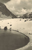 CHILE. Laguna del Inca. Inca lagoon 1932 old vintage print picture