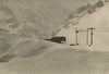 CHILE. Estacion ''caracoles'' del F.C.Transandino en invierno. Railways 1932