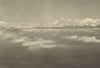 CHILE. Cordillera de los Andes. Vista desde un avion 1932 old vintage print