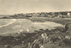 CHILE. Cartagena. Balneario. Spa resort 1932 old vintage print picture