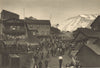 CHILE. Mina Teniente. Calle principal del campamento. El Teniente Mine 1932