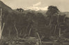 CHILE. Volcan Chillan Volcano 1932 old vintage print picture