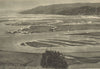 CHILE. Rio Bio-Bio, cerca de / near Concepcion 1932 old vintage print picture
