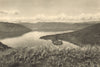 CHILE. Laguna del Laja 1932 old vintage print picture