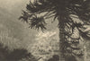 CHILE. Termas de Tolhuaca. Springs spa resort 1932 old vintage print picture