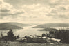 CHILE. Rio Valdivia. Desembocadura y Bahía de Corral 1932 old vintage print
