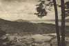 CHILE. Termas de Puyehue. Spa springs 1932 old vintage print picture