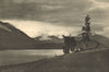 CHILE. Seno Reloncavi (Cochamó) 1932 old vintage print picture