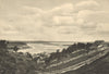 CHILE. Rio Pudeto (Chiloé). Paisaje Típico del interior de la isla 1932 print