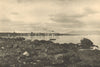 CHILEAN PATAGONIA. Puerto Natales (Ultima Esperanza) 1932 old vintage print